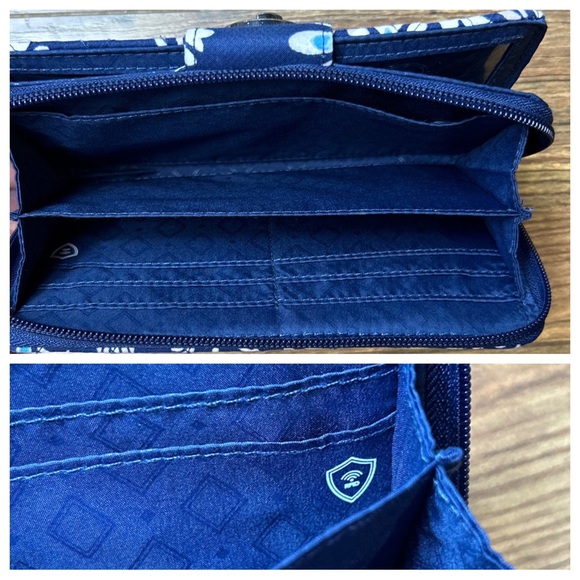 Vera Bradley RFID Turnlock Wallet - Picture 5 of 7